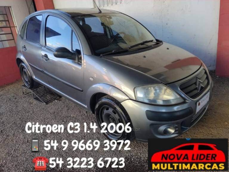 CITROËN - C3 - 2005/2006 - Cinza - R$ 16.900,00