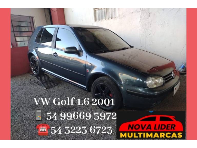 VOLKSWAGEN - GOLF - 2000/2001 - Cinza - R$ 22.900,00