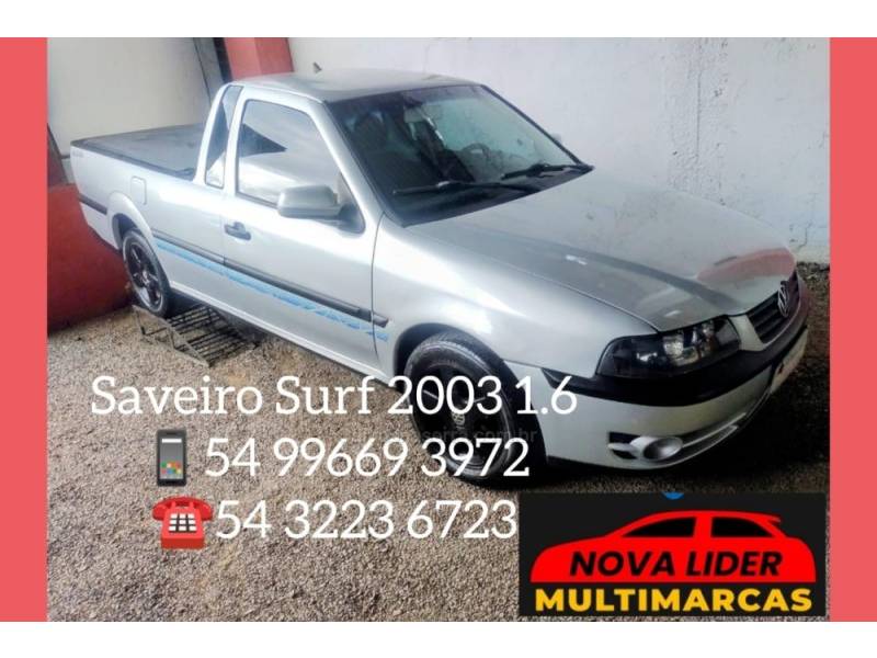 VOLKSWAGEN - SAVEIRO - 2003/2003 - Prata - R$ 34.900,00
