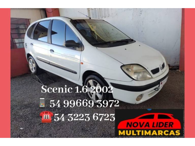 RENAULT - SCÉNIC - 2002/2002 - Branca - R$ 8.900,00