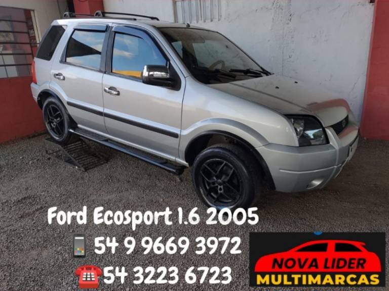 FORD - ECOSPORT - 2004/2005 - Prata - R$ 25.900,00