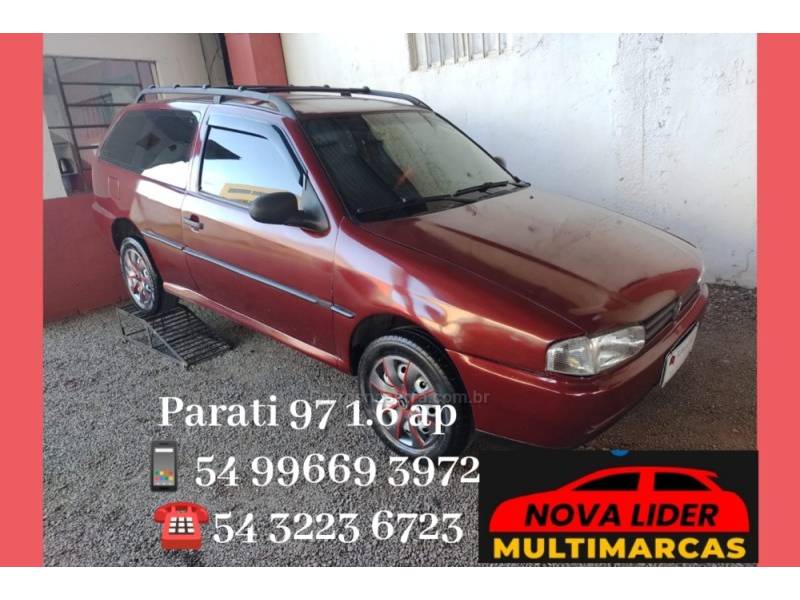 VOLKSWAGEN - PARATI - 1997/1997 - Vermelha - R$ 12.900,00